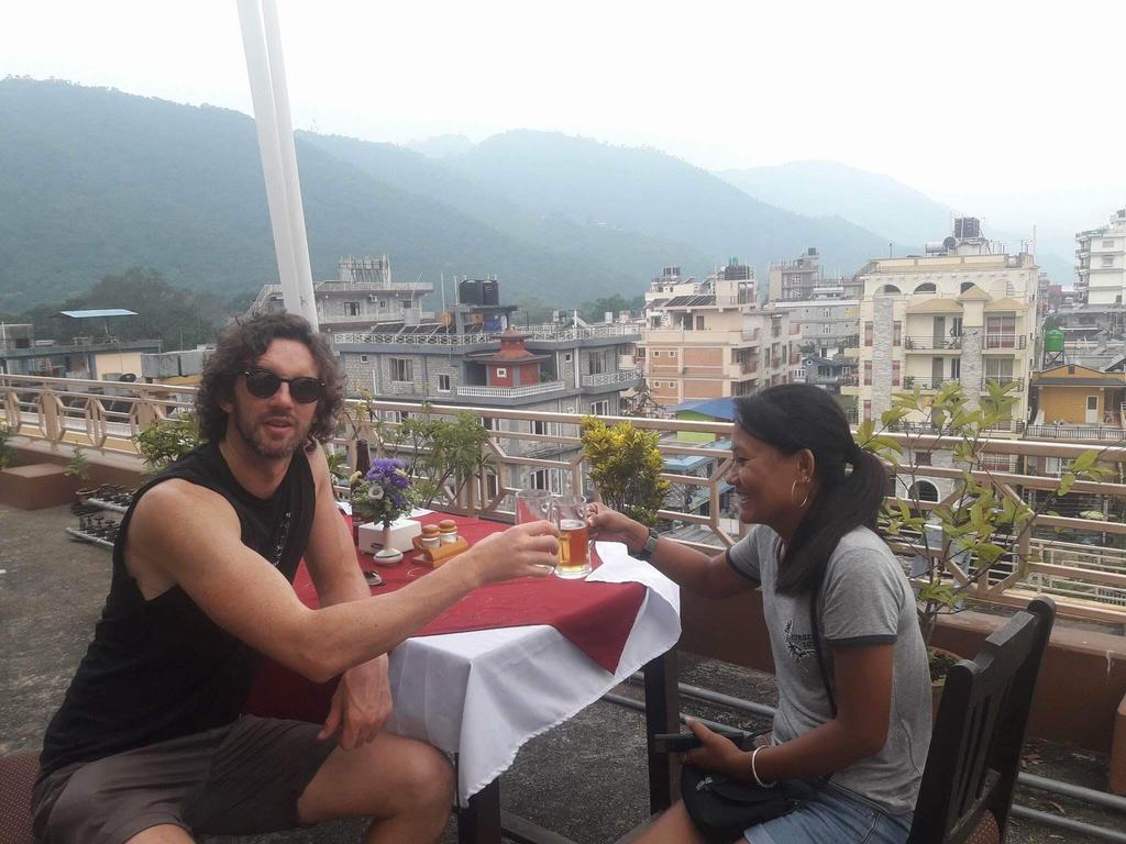 Hotel Center Lake Pokhara Dış mekan fotoğraf